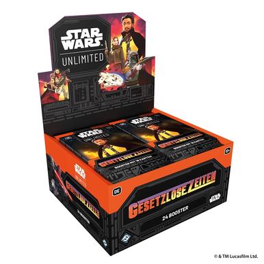 Star Wars: Unlimited – Gesetzlose Zeiten Booster-Display | Fantasy Flight Games | Artikelnummer: 0841333137489
