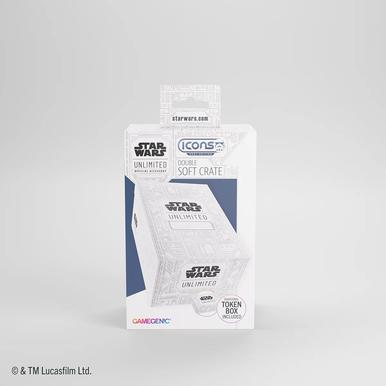 Star Wars: Unlimited - Double Soft Crate - Unlimited Pattern White | GAMEGEN!C  - voraussichtlich lieferbar ab November 2026 | Artikelnummer: 4251715424636