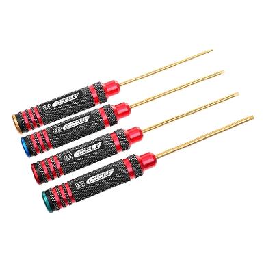 Team Corally - Pro Nut Hex Tool Set - Ti-Ni Coated - 1.5 / 2.0 / 2.5 / 3.0 mm - 4 pcs |  | Artikelnummer: C16185