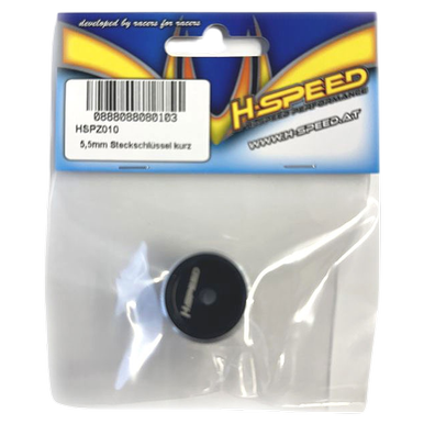 Steckschlüssel kurz 5,5mm H-SPEED |  | Artikelnummer: HSPZ010