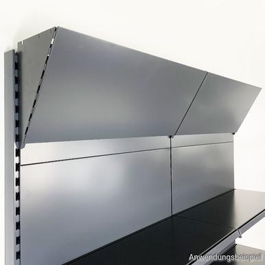 Schräghalter Seitenteil H400 | schräg | Artikelnummer: sr-t-n-SHS40