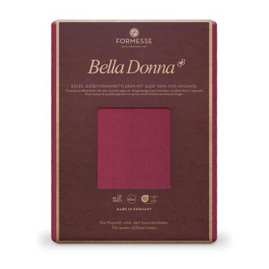 Fixleintuch Bella Donna bordeaux | 90-100 x 200-220cm | Artikelnummer: 037 04 0030