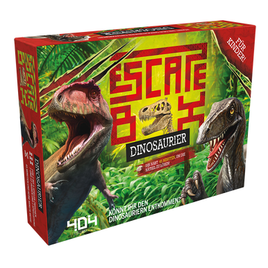 Escape Box: Dinosaurier | 404 Editions | Artikelnummer: 3558380098720