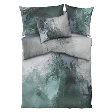 Feinsatin Bettwäsche Lavea petrol | 40x70cm | Artikelnummer: 50.389.16    
