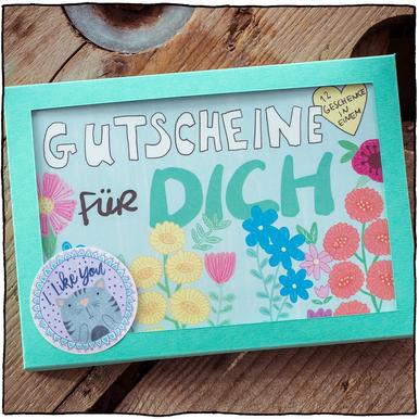 Gutscheinheft mit 12 Karten | das sind 12 tolle Geschenke in einem! | Artikelnummer: Gutscheinheft