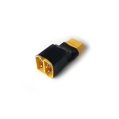 SERIELL ADAPTER XT60 KURZ H-SPEED (GLEICHE KAPAZITÄT/DOPPELTE SPANNUNG) |  | Artikelnummer: HSPC041