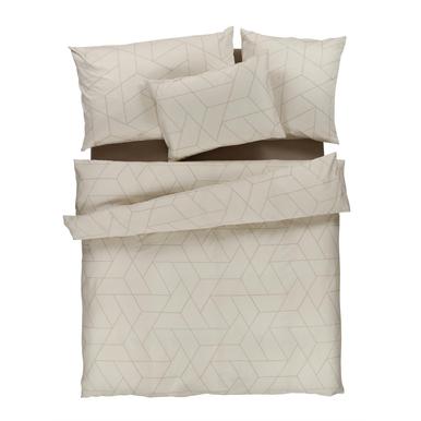Satin Bettwäsche Simon beige | 40x70cm | Artikelnummer: 51.269.08        