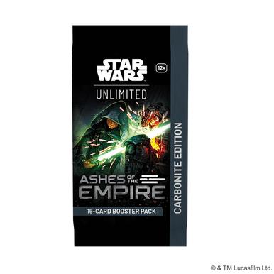 Star Wars: Unlimited - Ashes of the Empire (Carbonite-Booster) | Fantasy Flight Games - lieferbar ab 17.07.2026 | Artikelnummer: 0841333135973a