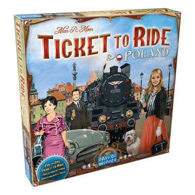 Zug um Zug – Polen (Map Collection 6.5) | Erweiterung - Days of Wonder | Artikelnummer: 824968201305