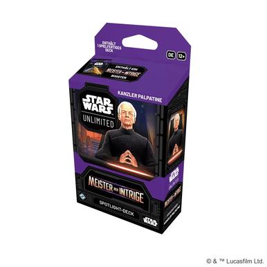 Star Wars: Unlimited - Meister der Intrige Spotlight-Deck Kanzler Palpatine | Fantasy Flight Games  | Artikelnummer: 841333135676