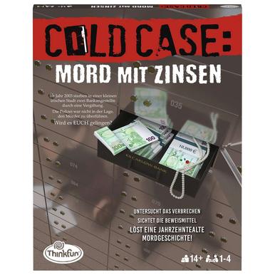 ColdCase – Mord mit Zinsen | ThinkFun | Artikelnummer: 4005556764860