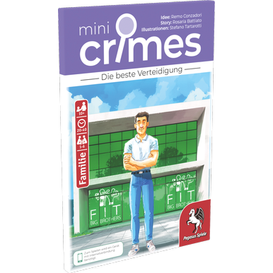 MiniCrimes - Die beste Verteidigung | Pegasus Spiele | Artikelnummer: 4250231744204