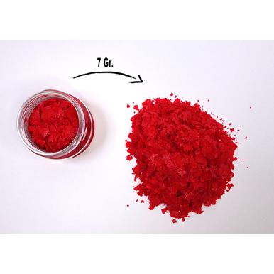 Siebdruck Konfetti |  7 gr. Rot | Artikelnummer: 5783-0261-2731 3