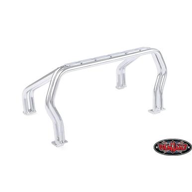 Doppel-Stahlrohr Rack silber chrom RC4WD Chevrolet Blazer und K10 | z.b. für RC4WD K10 | Artikelnummer: Z-X0003