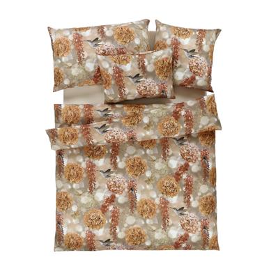 Feinsatin Bettwäsche Valentina gold | 160x240cm | Artikelnummer: 50.228.18 gold  