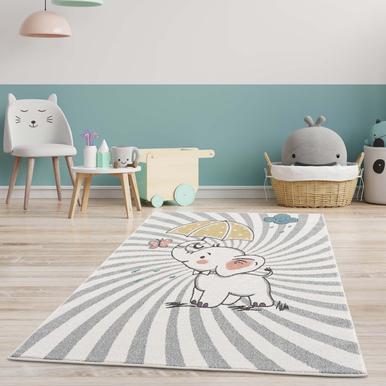 Anime Teppich 160 x 160 cm |  | Artikelnummer: anime-9388-cream-160x160