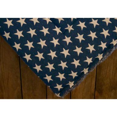 Hundedecke 135 x 98 cm cuddly stars blue  | Alpenfleece-blau | Artikelnummer: 133234541 Kopie