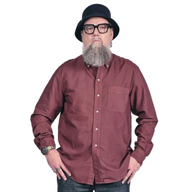 Button Down Shirt | Maroon | Size Large | Sample Sale | Artikelnummer: 1420-4367-5827