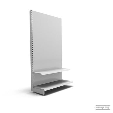 Ihr individuelles Wandregal | H 210 cm | B 100 cm | T 47 cm | 1 FB T 37 cm | RAL 7035 | Artikelnummer: AF-100-210-47-1-37-L