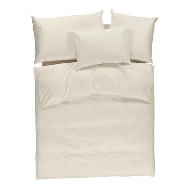 Satin Uni Bettwäsche ecru | 160x210cm | Artikelnummer: 84.0113