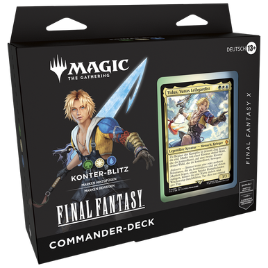 Magic the Gathering FINAL FANTASY Commander-Deck Konter-Blitz | Wizards of the Coast  | Artikelnummer: 5010996267924c