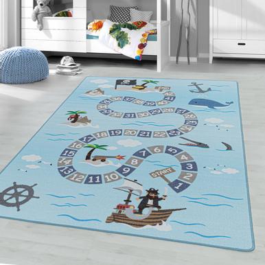 Play Teppich 80 x 120 cm blau |  | Artikelnummer: PLAY801202908BLUE