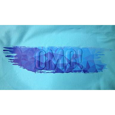 Trapunto Schriftüge - OMG | 13 x 18 cm Stickrahmen | Artikelnummer: 3247-1308-2255