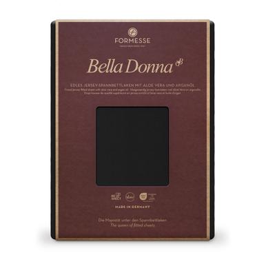 Fixleintuch Bella Donna schwarz  | 140-160 x 200-220 cm | Artikelnummer: 037 13 0101 