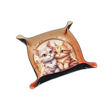 Dice Tray - Cuddly Kittens 22x22 cm | Playmats | Artikelnummer: 5905794520473