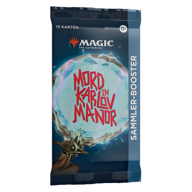 Magic the Gathering Mord in Karlov Manor Sammler Booster | Wizards of the Coast | Artikelnummer: 5010996200150