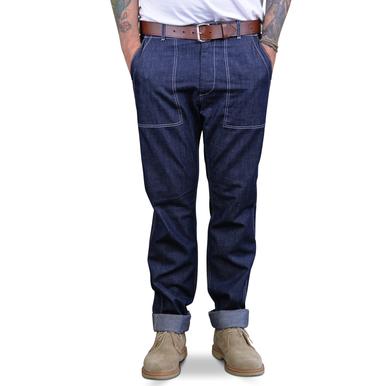 Fatigue Pant – Slimy Washed Denim Ocean  |  | Artikelnummer: 6201-1461-5161-2