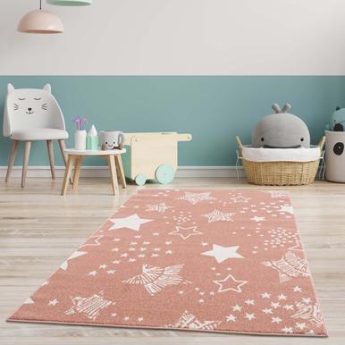 Anime Teppich 80 x 150 cm |  | Artikelnummer: anime-9387-rosa-80x150