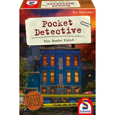 Pocket Detective – Die Bombe tickt | Schmidt Spiele | Artikelnummer: 4001504493790