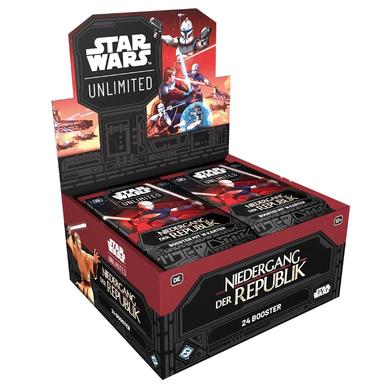 Star Wars: Unlimited – Niedergang der Republik Booster-Display | Fantasy Flight Games  | Artikelnummer: 0841333128180
