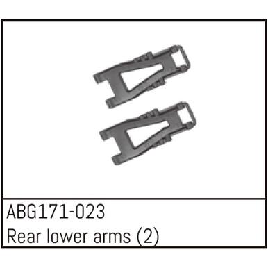 ABsima ABG171-023 Rear Lower Arms (2) | Lose Ware ohne Verpackung! | Artikelnummer: ABG171-023L
