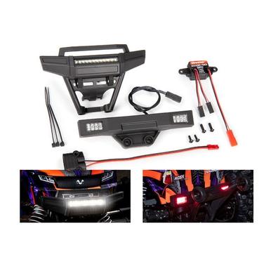 LED LICHT-SET KOMPLETT MIT 3V NETZTEIL FÜR TRX9011 KARO TRAXXAS HOSS 4X4 | z.b. für Traxxas HOSS | Artikelnummer: TRX9095