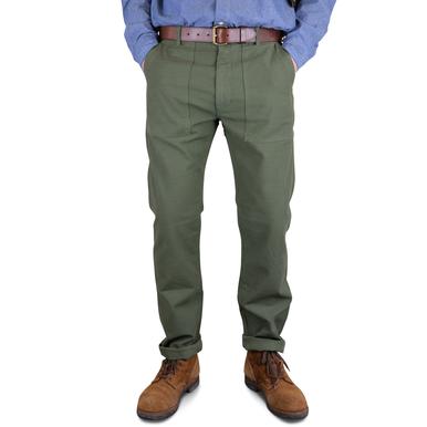 Fatigue Pant Tapered | Cotton Sateen | Olive | RESTOCKED | Artikelnummer: FTG.OLV-30