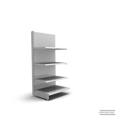 Ihr individuelles Wandregal | H 160 cm | B 66,5 cm | T 57 cm | 3 FB T 47 cm | RAL 7035 | Artikelnummer: AF-665-160-57-3-47-L