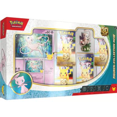 Pokémon 30 Jahre Mew Figuren-Kollektion | voraussichtlich lieferbar ab 06.11.2026 | Artikelnummer: 0196214145467