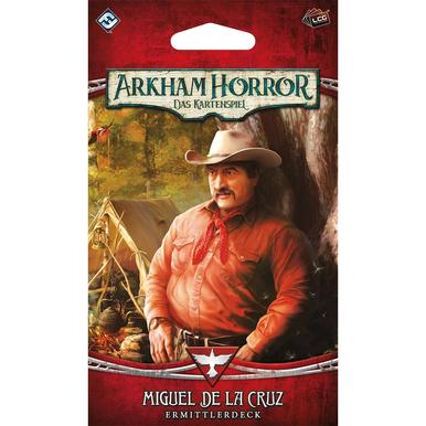 Arkham Horror: Das Kartenspiel - Miguel de la Cruz (Ermittlerdeck) | Fantasy Flight Games - voraussichtlich lieferbar ab April 2026 | Artikelnummer: 0841333137182
