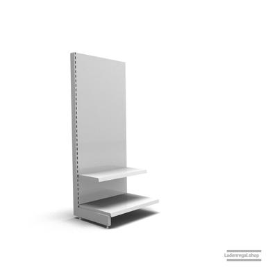 Ihr individuelles Wandregal | H 180 cm | B 66,5 cm | T 57 cm | 1 FB T 37 cm | RAL 7035 | Artikelnummer: AF-665-180-57-1-37-L