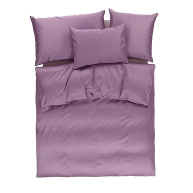 Satin Uni Bettwäsche mauve | 65x65cm | Artikelnummer: 84.0909              