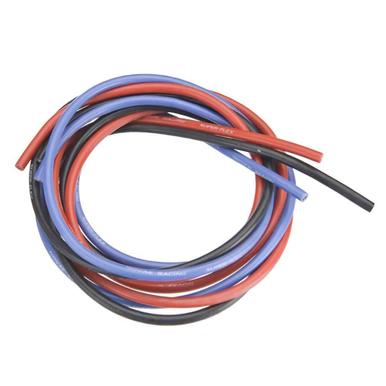 Novak 5514 - Silikon Kabel Set - 14 AWG - 90cm rot + 90cm schwarz + 90cm blau |  | Artikelnummer: NVK5514