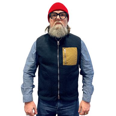 Fleece Vest | Casentino Navy | Size Large | Sample Sale | Artikelnummer: 4207-3351-3118