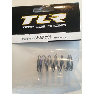 TEAM LOSI TLR233051 Front Spring,Purple 12mm |  | Artikelnummer: TLR233051