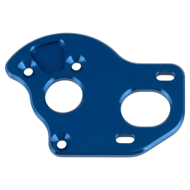 Team Associated RC10T6.2 Laydown Motor Plate, blue aluminum |  | Artikelnummer: AE71145