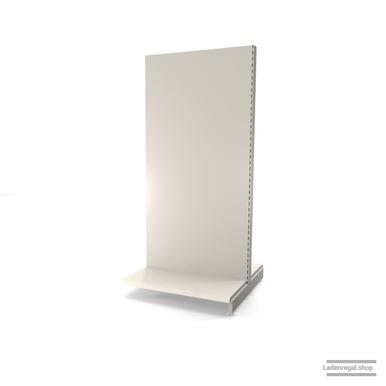 Ihr individuelles Gondelregal | H 210 cm | B 100 cm | T 2x 47 cm | 0 FB | RAL 9001 | Artikelnummer: AFGR-100-210-47-0-37-J