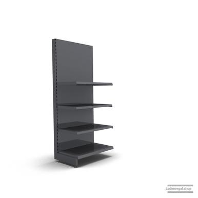 Ihr individuelles Wandregal | H 180 cm | B 66,5 cm | T 47 cm | 3 FB T 47 cm | RAL 7015 | Artikelnummer: AF-665-180-47-3-47-S