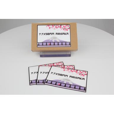 Aufkleber 7,7mmx58mm Arisaka |  | Artikelnummer: 70119