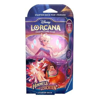 Disney Lorcana - Himmelsleuchten Starter Deck - Amethyst & Rubin | Ravensburger | Artikelnummer: 34050368984495a